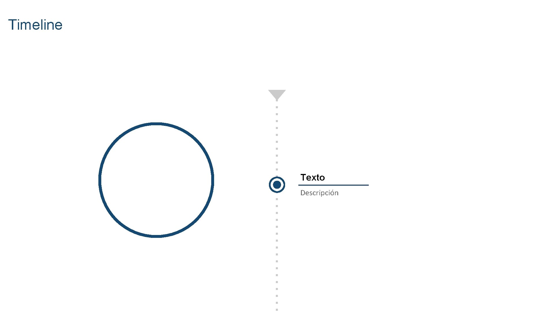 Timeline Texto Descripción 