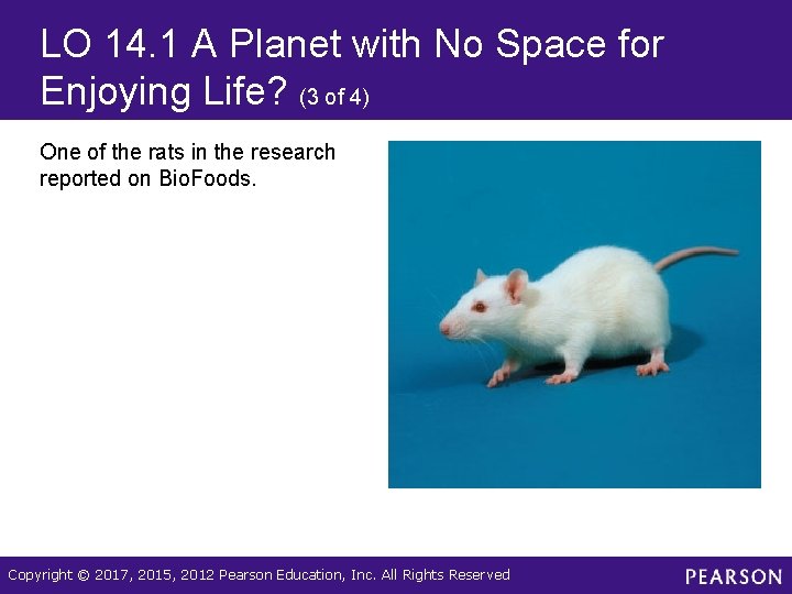 LO 14. 1 A Planet with No Space for Enjoying Life? (3 of 4)
