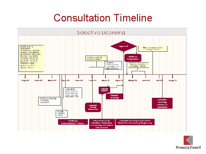 Consultation Timeline 