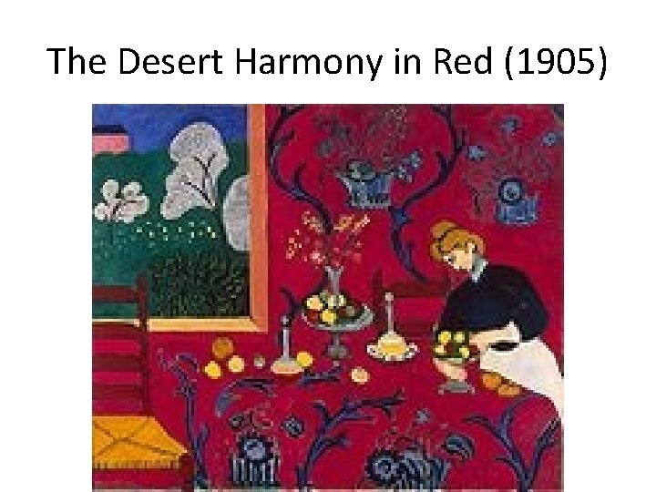 The Desert Harmony in Red (1905) 