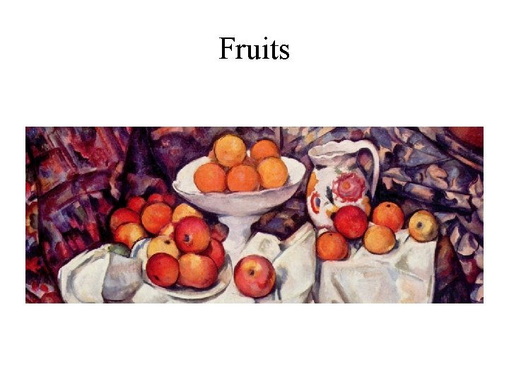 Fruits 
