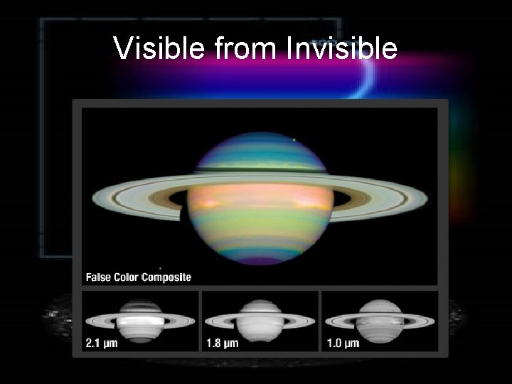 Visible from Invisible 