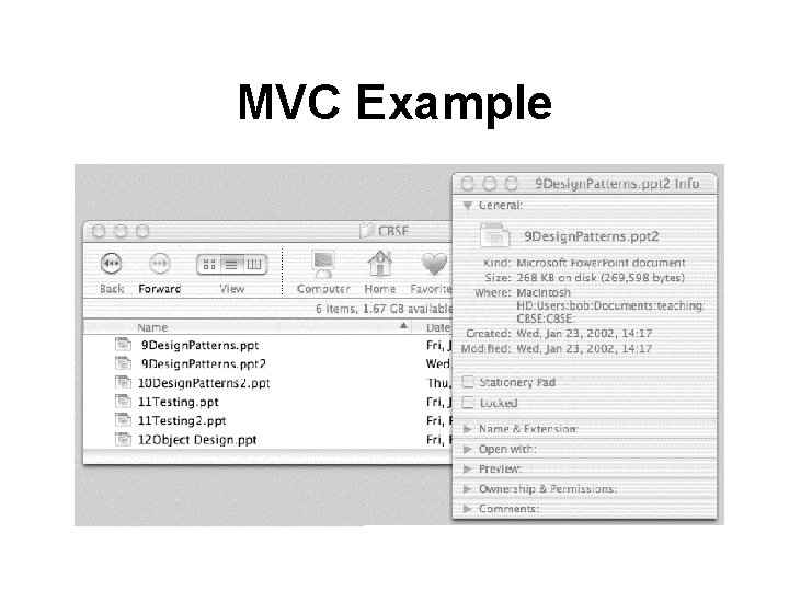 MVC Example 