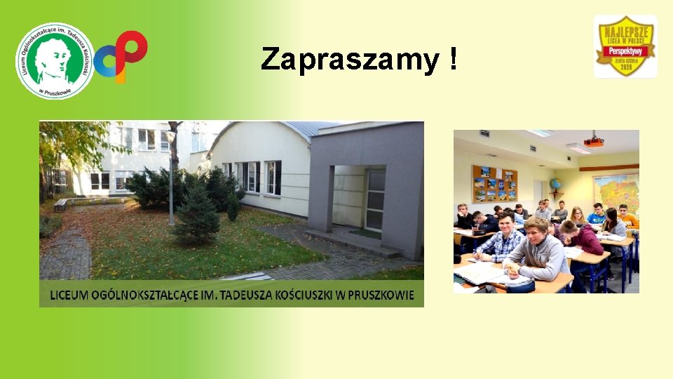 Zapraszamy ! 