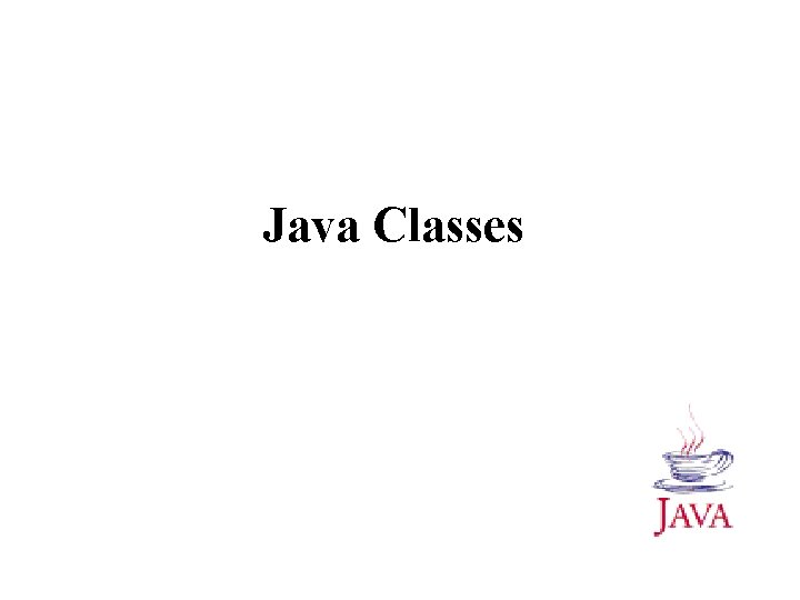 Java Classes 