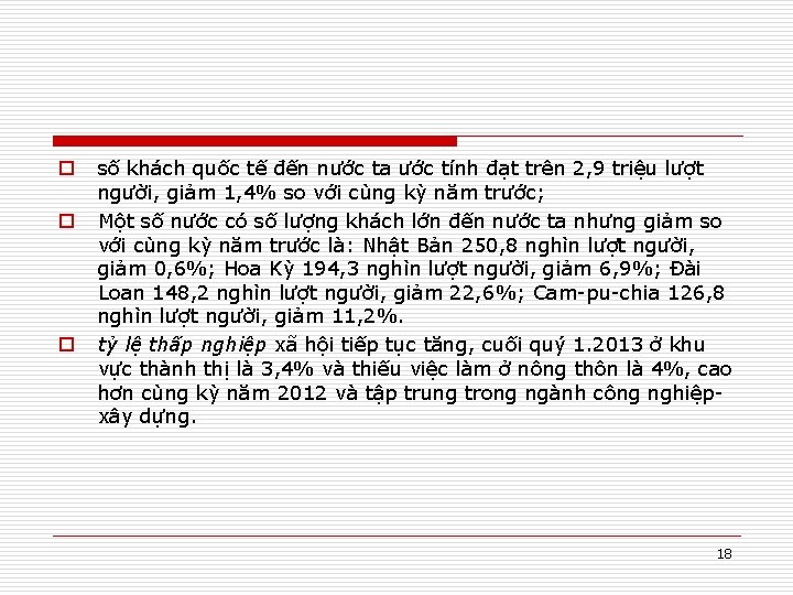 o o o số khách quốc tế đến nước ta ước tính đạt trên