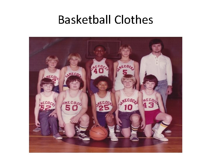 Basketball Clothes 