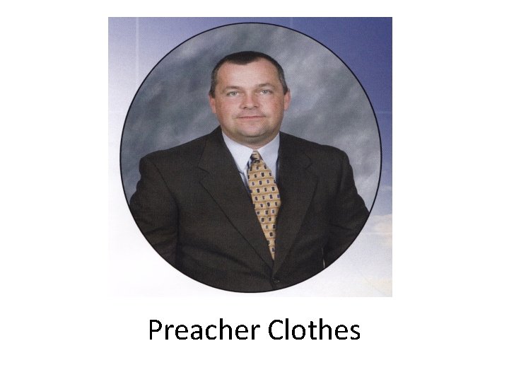 Preacher Clothes 
