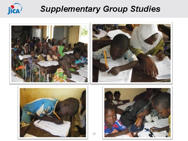 Supplementary Group Studies 30 