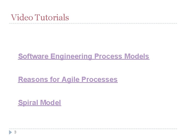 Software Engineering Chapter 2 Software Process Dr Doaa