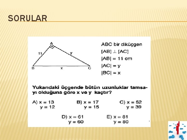 SORULAR 