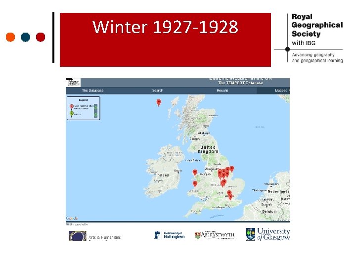 Winter 1927 -1928 Winter 1927 -1928