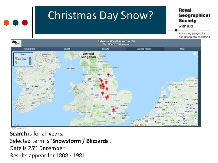 Christmas Day Snow? Search is for all years. Selected term is ‘Snowstorm / Blizzards’. Christmas Day Snow? Search is for all years. Selected term is ‘Snowstorm / Blizzards’.