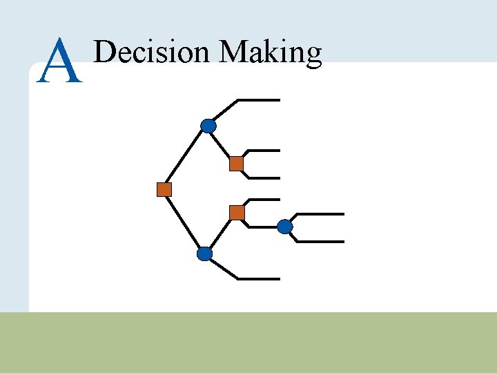 A Decision Making A– 1 