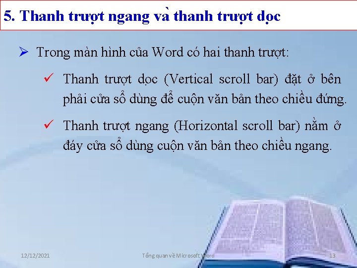 5. Thanh trươ t ngang va thanh trươ t do c Ø Trong màn