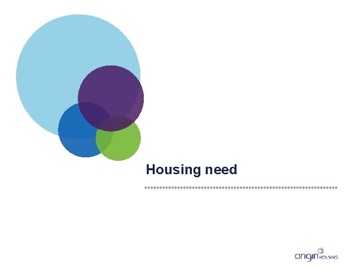 Housing need 