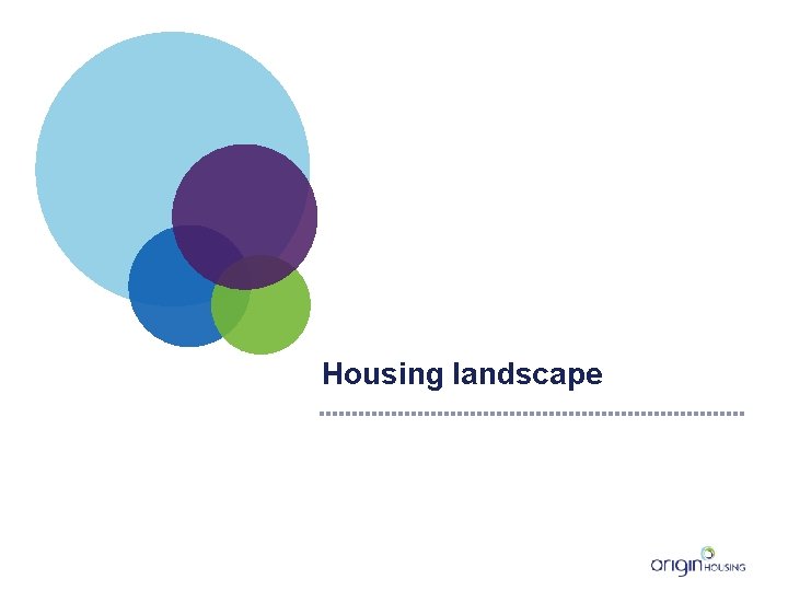 Housing landscape 