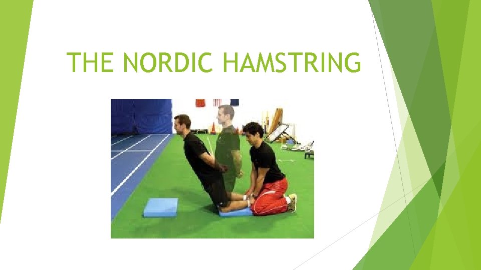 THE NORDIC HAMSTRING 