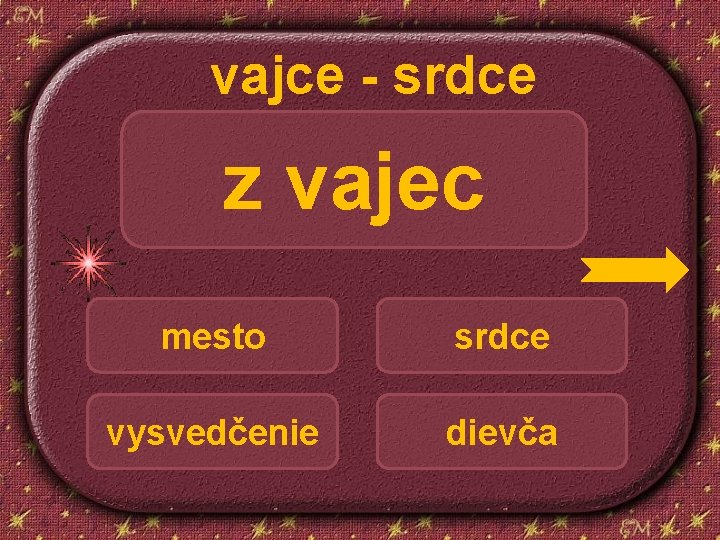 vajce - srdce z vajec mesto srdce vysvedčenie dievča 