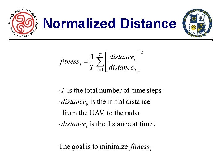 Normalized Distance 12 