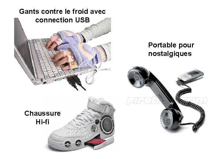 Gants contre le froid avec connection USB Portable pour nostalgiques Chaussure Hi-fi 