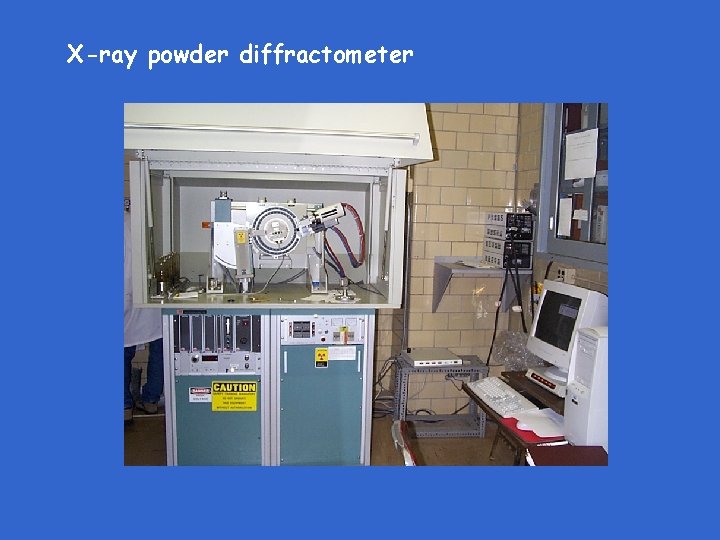 X-ray powder diffractometer 