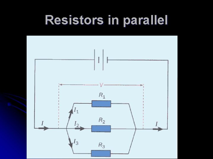 Resistors in parallel 