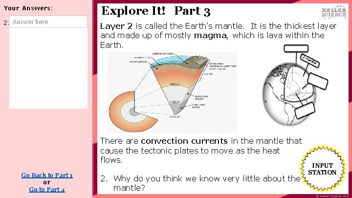 Your Answers: 2. Answer here Explore It! Part 3 Layer 2 is called the