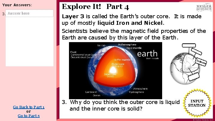 Your Answers: 3. Answer here Explore It! Part 4 Layer 3 is called the