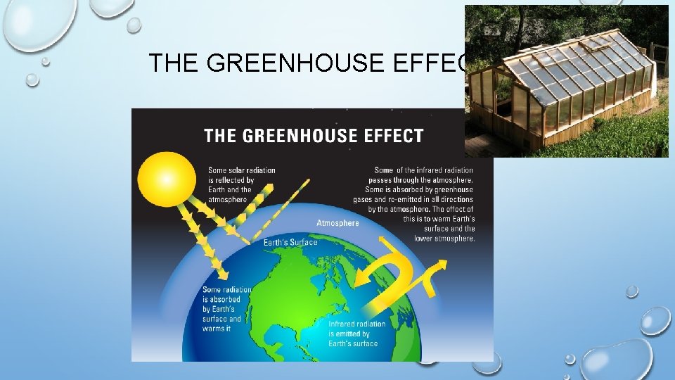 THE GREENHOUSE EFFECT 