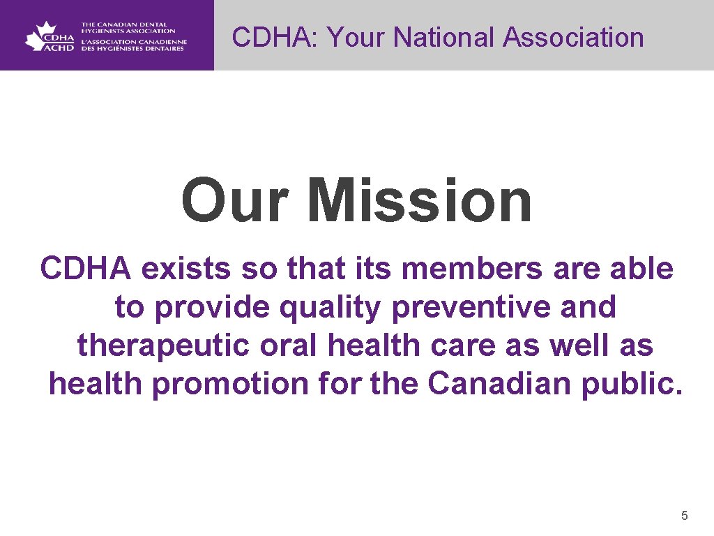 Your CDHA Roadmap Student Presentation 2016 2017 Student