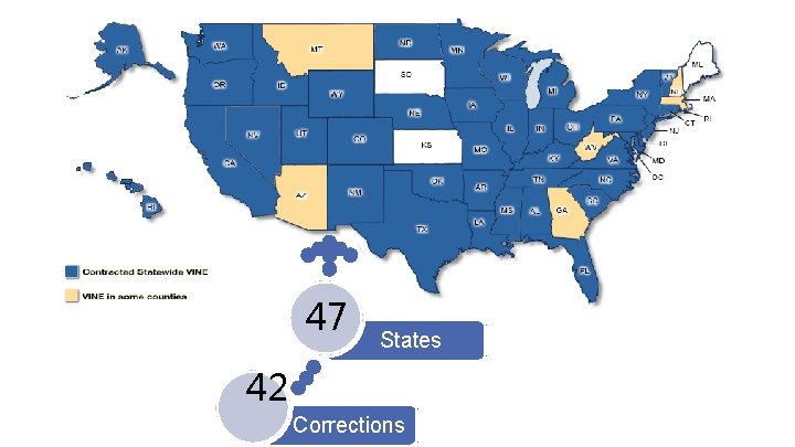 47 States 42 Corrections 