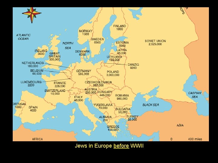 Jews in Europe before WWII 
