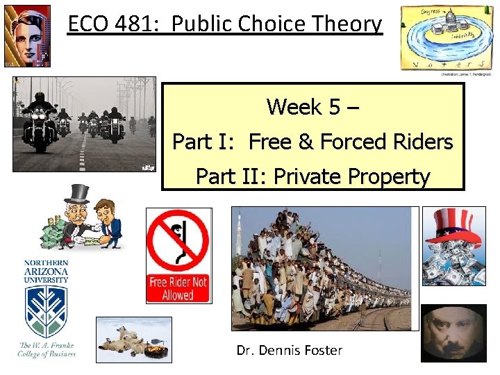 ECO 481: Public Choice Theory Week 5 – Part I: Free & Forced Riders