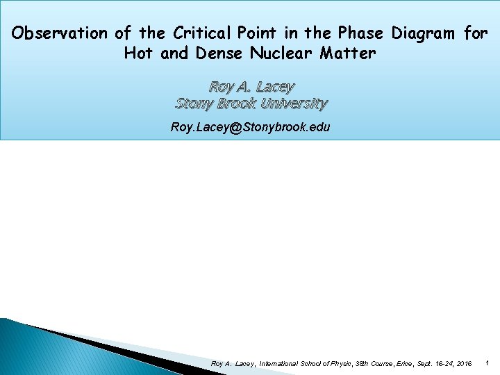 Observation of the Critical Point in the Phase Diagram for Hot and Dense Nuclear
