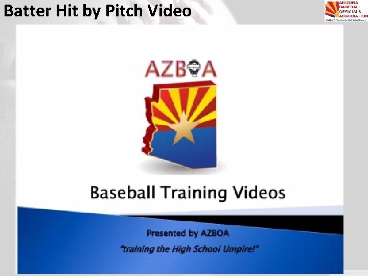 Batter Hit by Pitch Video 