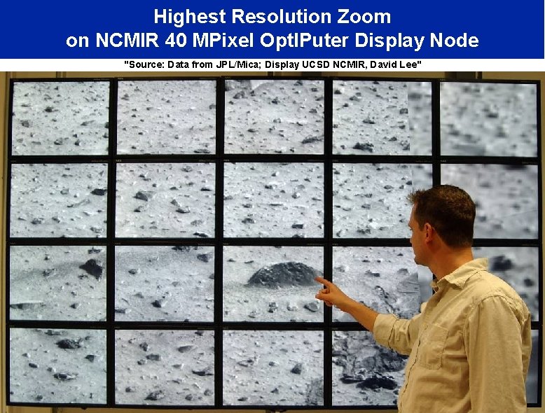 Highest Resolution Zoom on NCMIR 40 MPixel Opt. IPuter Display Node "Source: Data from