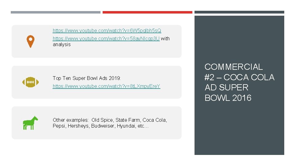 https: //www. youtube. com/watch? v=6 W 5 pqlbh 5 s. Q https: //www. youtube.