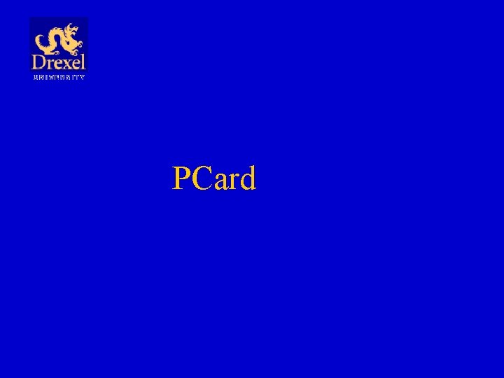 PCard 