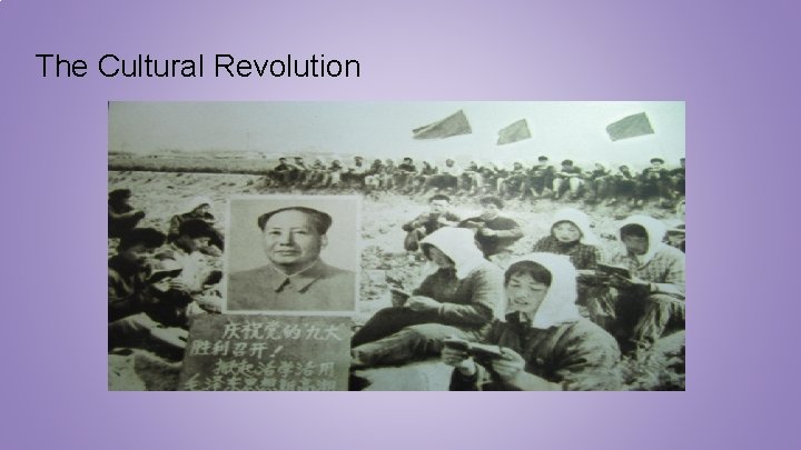 The Cultural Revolution 