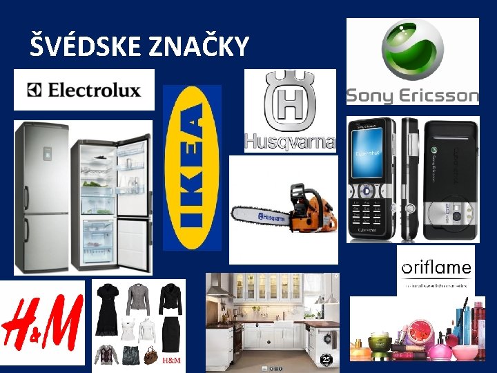 ŠVÉDSKE ZNAČKY 