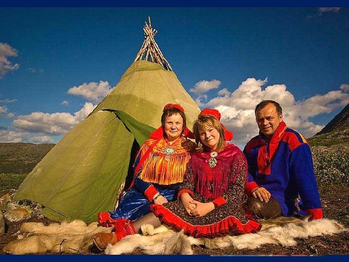 SAAMOVIA (Laponci) • Saamovia alebo staršie Laponci sú najstaršia etnická skupina žijúca v Laponsku