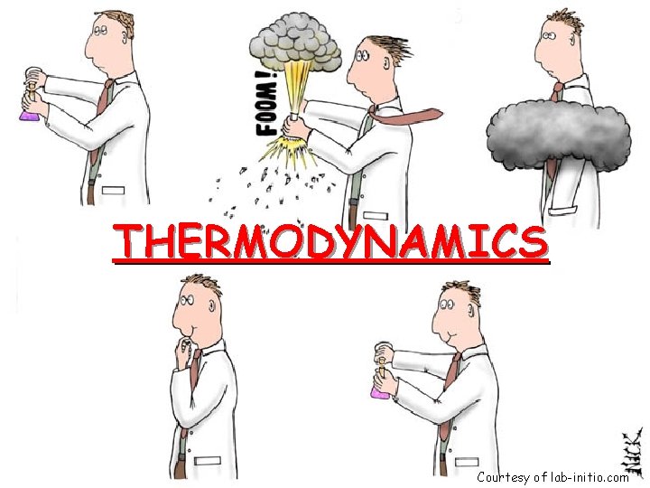THERMODYNAMICS Courtesy of lab-initio. com 