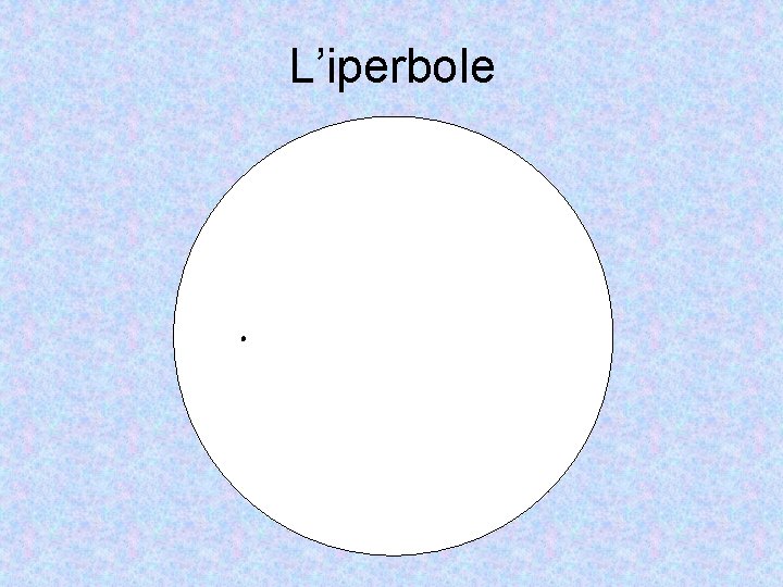 L’iperbole 