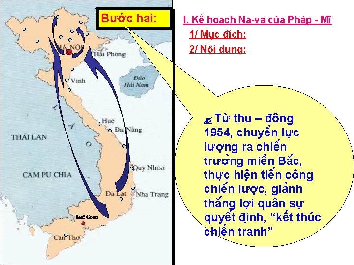 TRUNG QUOÁC Bước hai: I. Kế hoạch Na-va của Pháp - Mĩ 1/ Mục