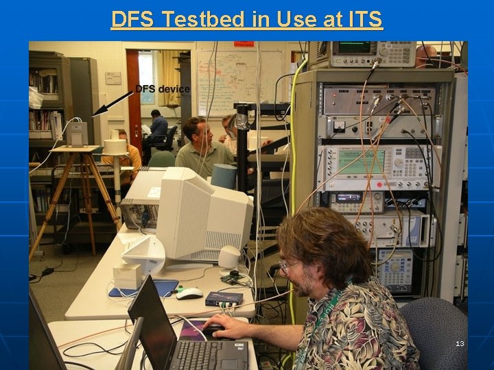 DFS Testbed in Use at ITS 13 