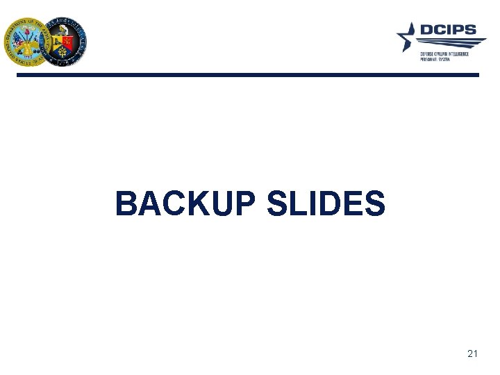 BACKUP SLIDES 21 