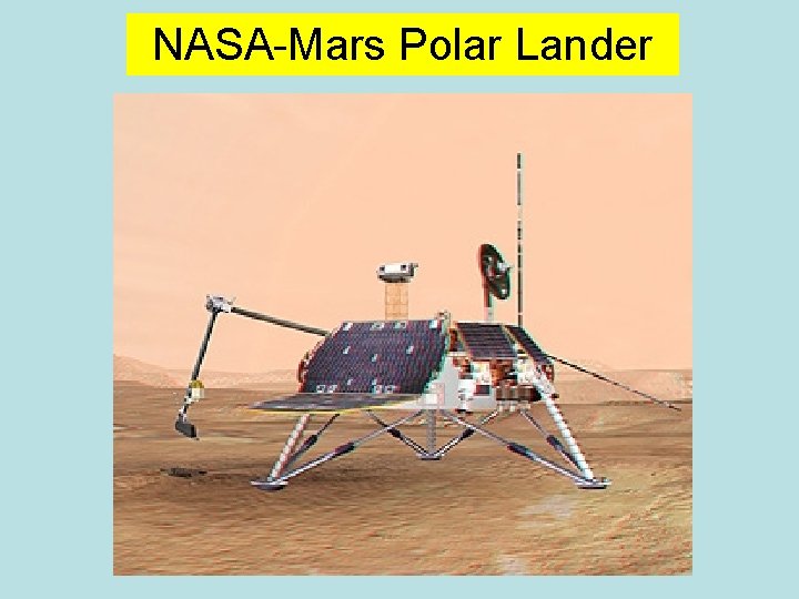 NASA-Mars Polar Lander 