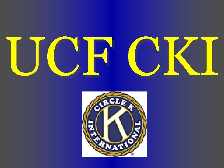 UCF CKI 