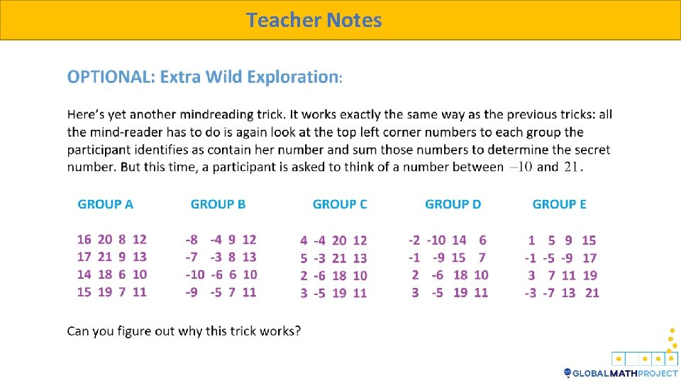 ADVENTURES IN EXPLODING DOTS Exploration 1 The FiveCard